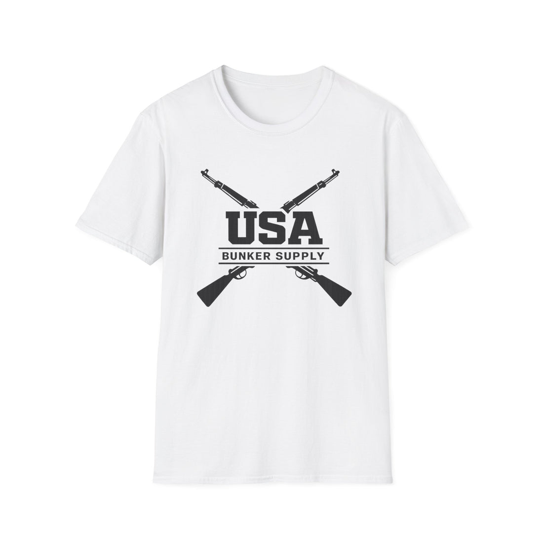 USA Bunker Supply Cross Rifle T-Shirt