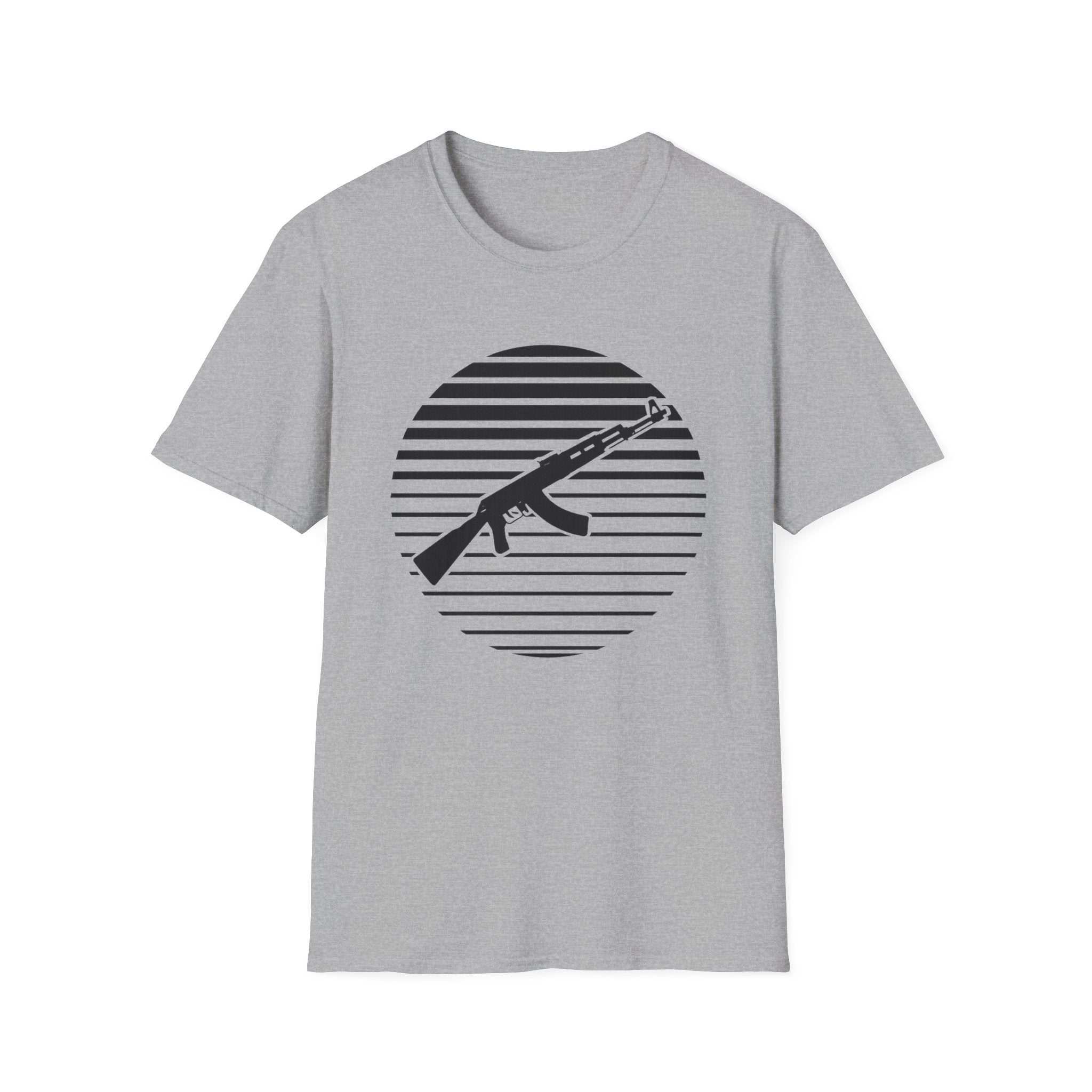 Retro Sun AK47 T-Shirt