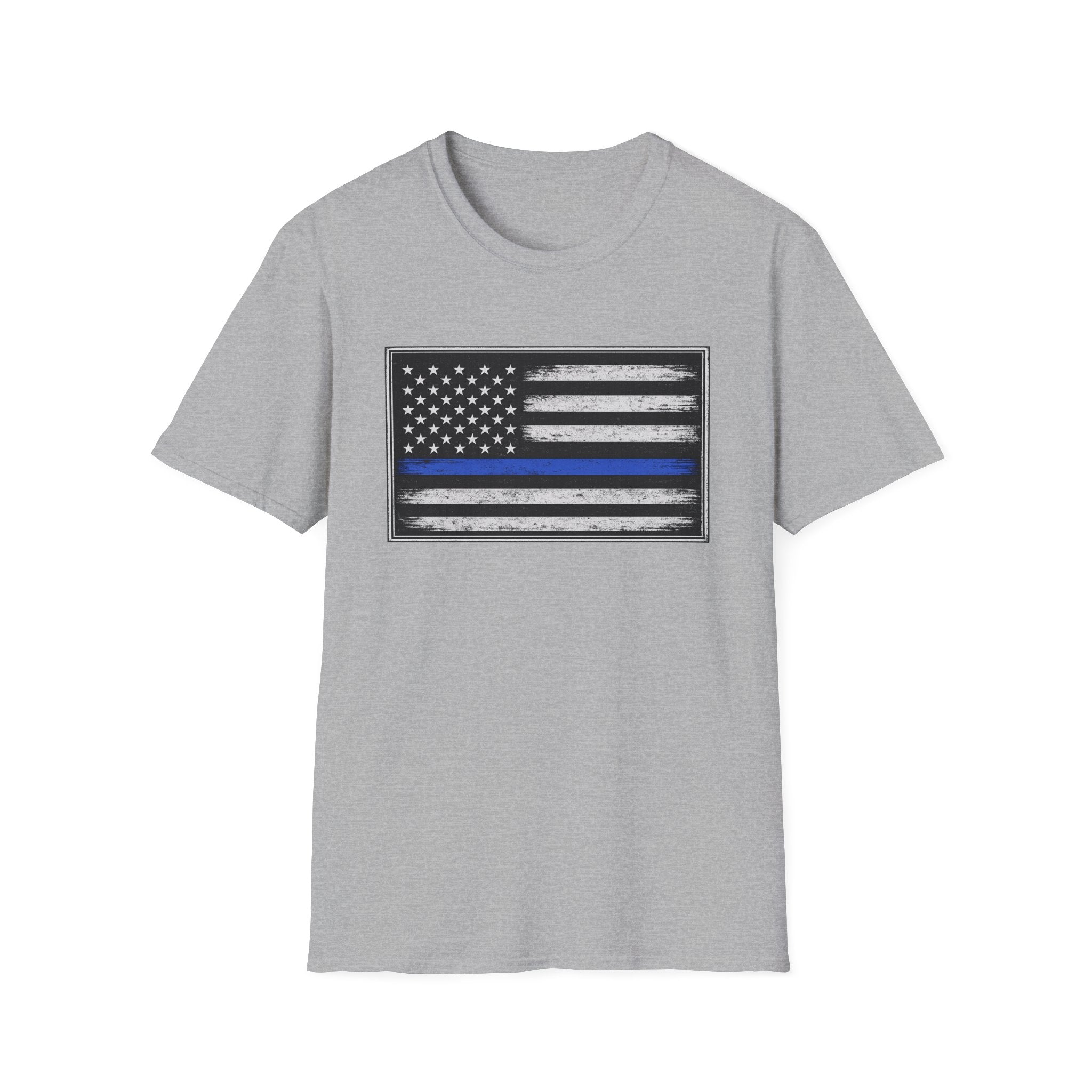 Blue Line Flag T-Shirt