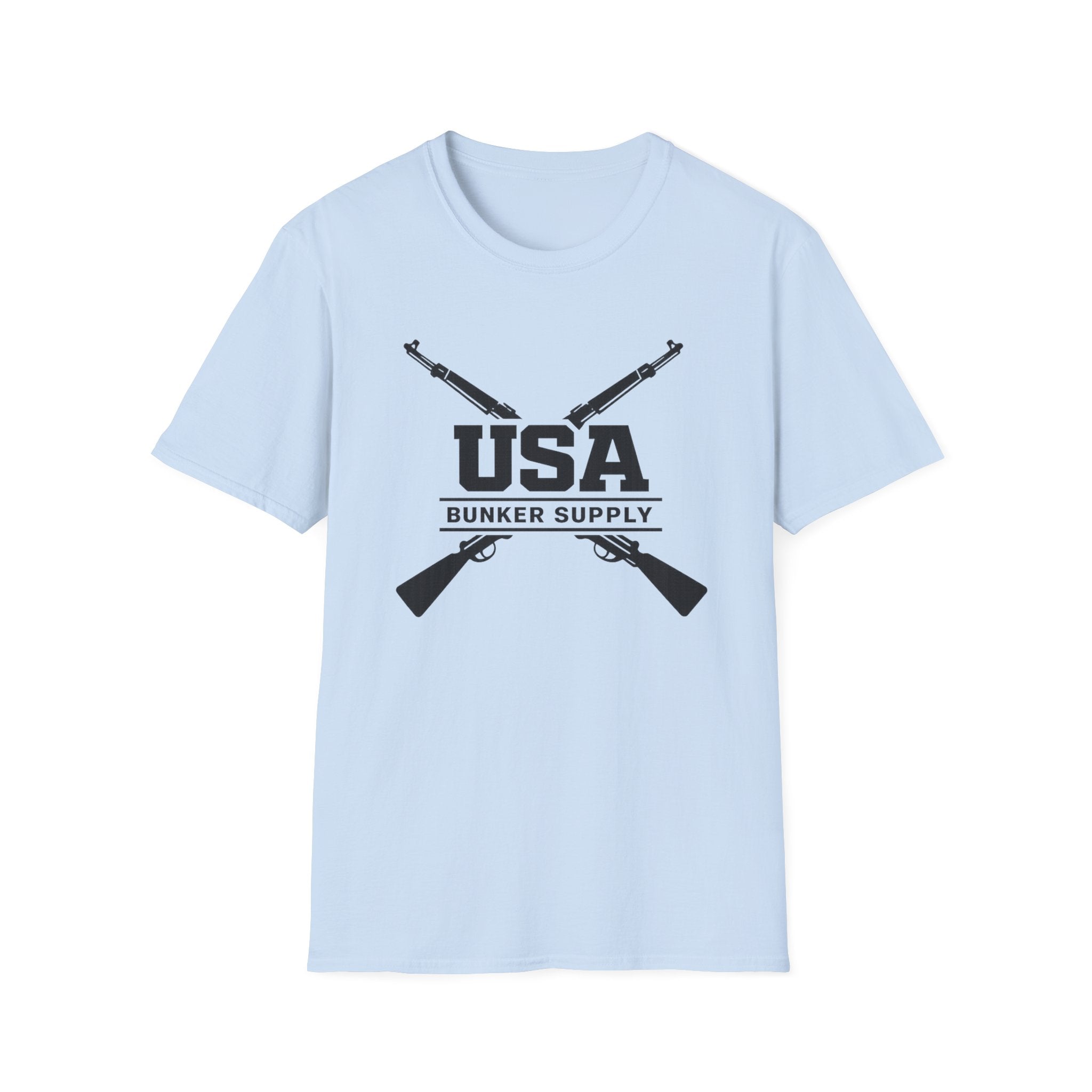 USA Bunker Supply Cross Rifle T-Shirt