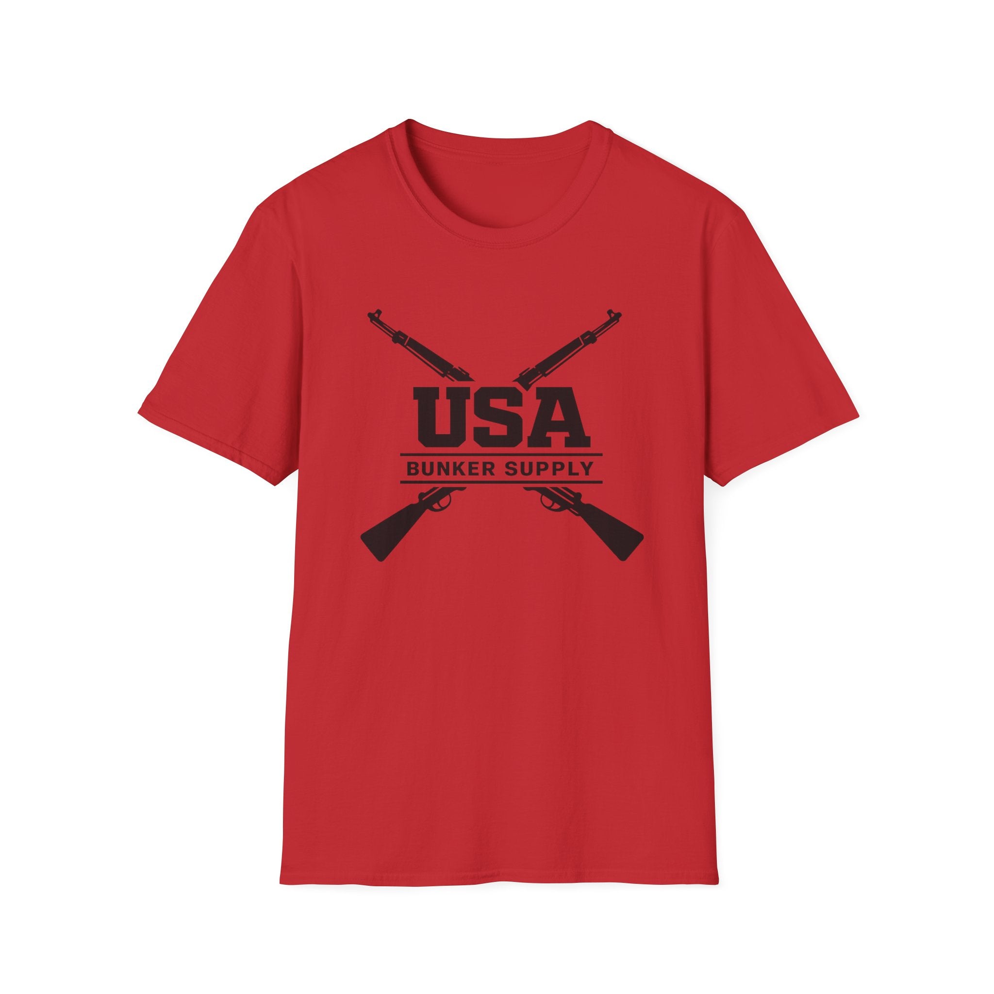 USA Bunker Supply Cross Rifle T-Shirt