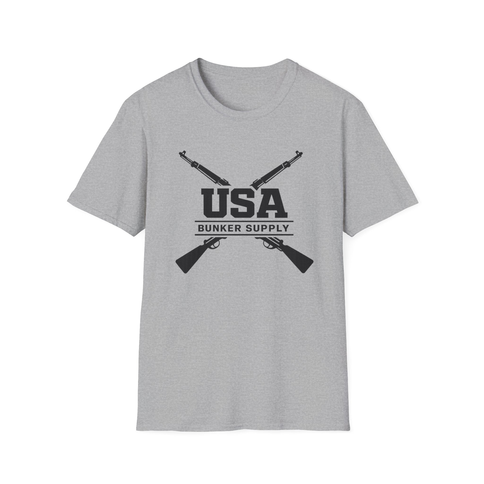 USA Bunker Supply Cross Rifle T-Shirt