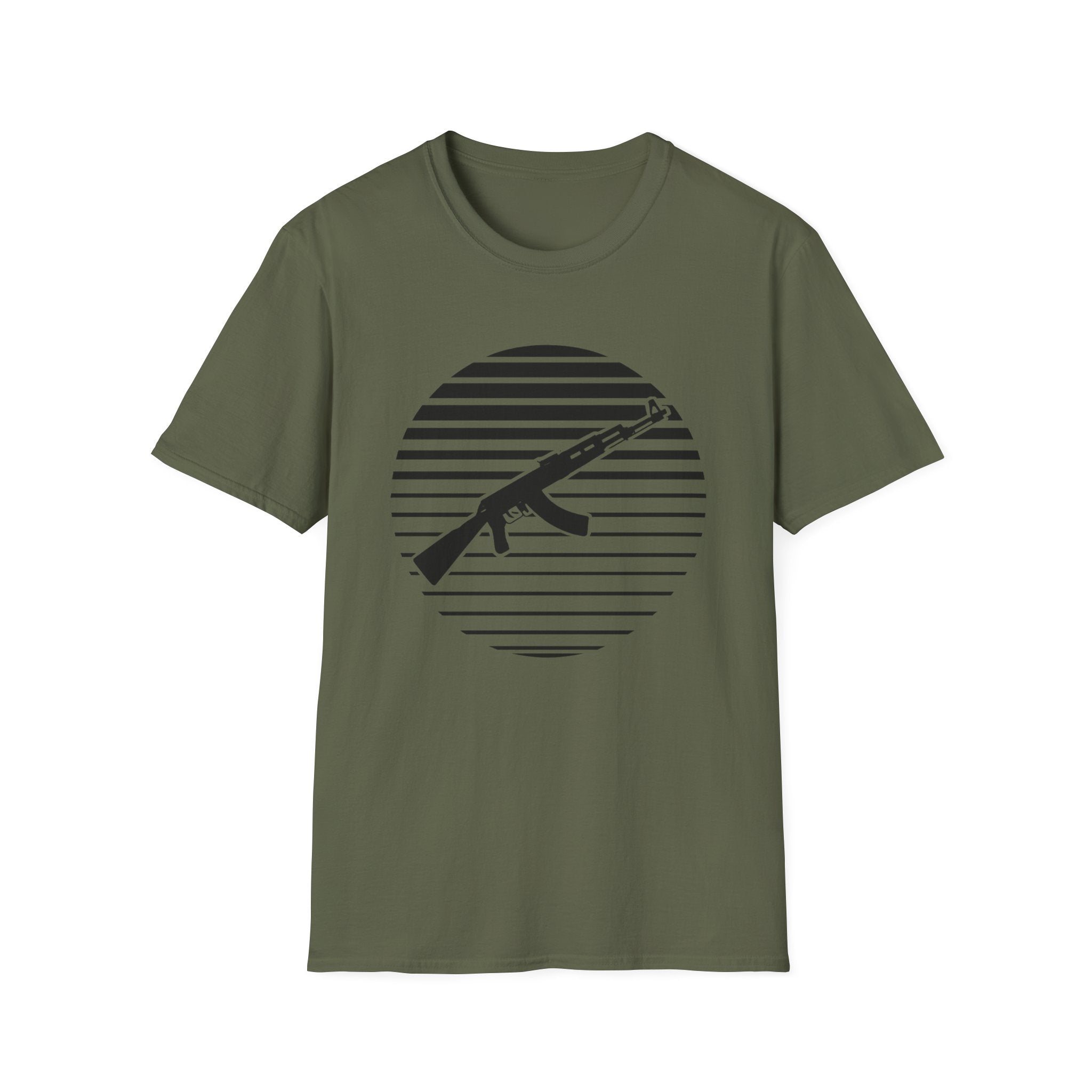 Retro Sun AK47 T-Shirt